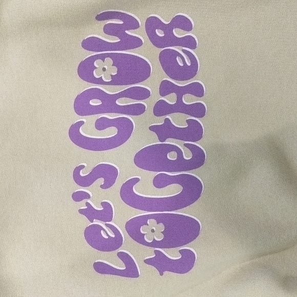 ❗SOLD❗Pacsun Let's Grow Together Crewneck Hoodie - Picture 5 of 6